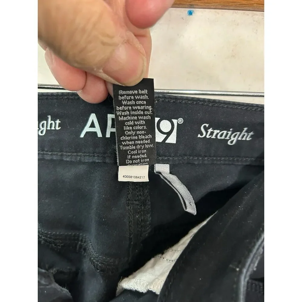 [Apt. 9] Size 4 Women's Straight Leg Mid Rise Tummy Control‎ Pants